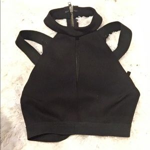 Nasty Gal strappy crop top